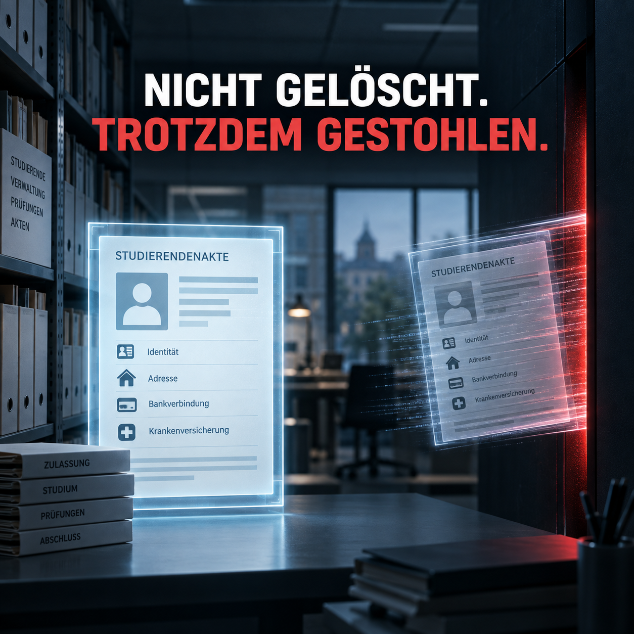 „Die Daten waren noch da. Trotzdem waren sie gestohlen.“
